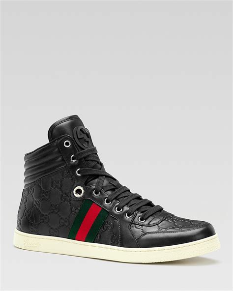 gucci leather sneakers care|Gucci leather sneakers for men.